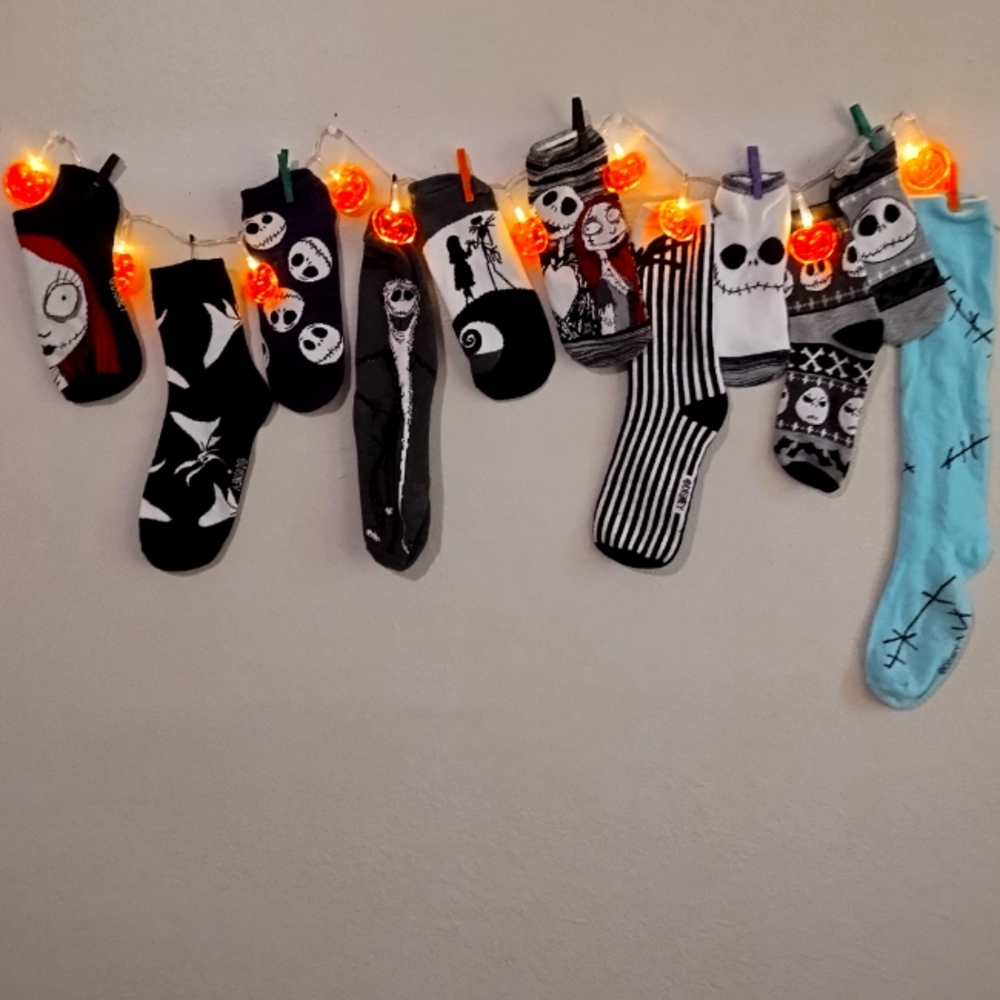 Nightmare Before Christmas 11 Pair Socks